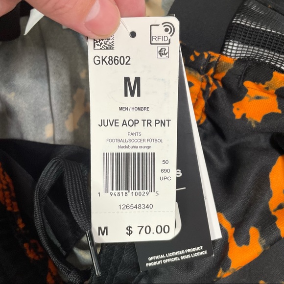 adidas | Pants | New Adidas 2202 Juventus Aop Training Pants Gk8602 |  Poshmark